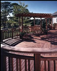 Ipe Deck with Clear Finish