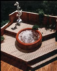 Deck around Hot-Tub