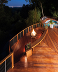 Ipe Deck with Cable Rails